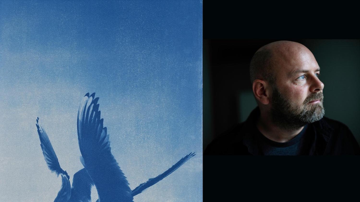 Göran Gnaudschun, I follow rivers, Cyanotypien, Flügel, Portrait Alberto Novelli